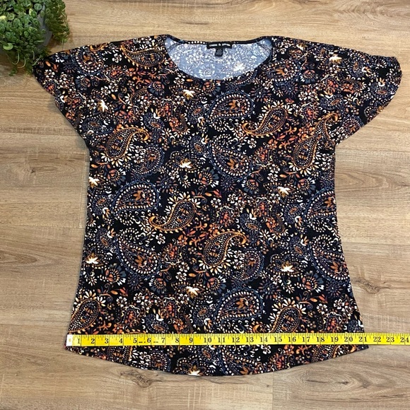 Cable & gauge t-shirt with buttons on the sleeves - Picture 7 of 7